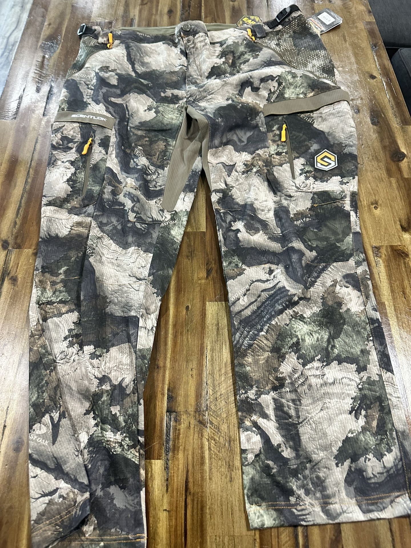 ScentLok Camo Hunting Pants for Men - Savanna Aero Crosshair Lightweight Gear