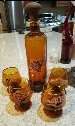 UILTJE decanter with set of 4 glasses