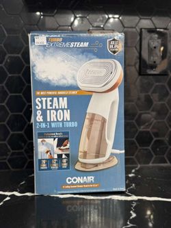 Turbo extreme steam and iron with turbo