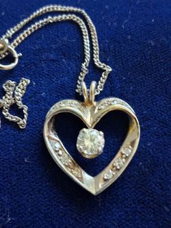 Diamond Heart Necklace