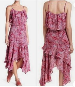 Parker Ruffle Asymmetrical Dress