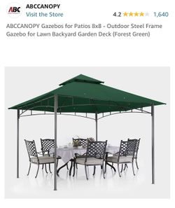 9 X9 Gazebo Tents Patio’s Garden Canopy Green
