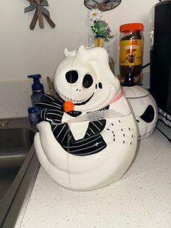 Nightmare Before Christmas Jack Skellington Cookie Jar