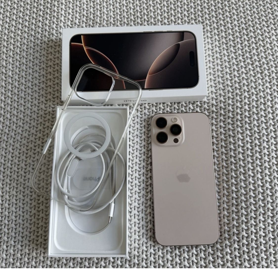 Tmobile Cellular IPHONE π± 16 PROMAX GOLD 258gb Clean