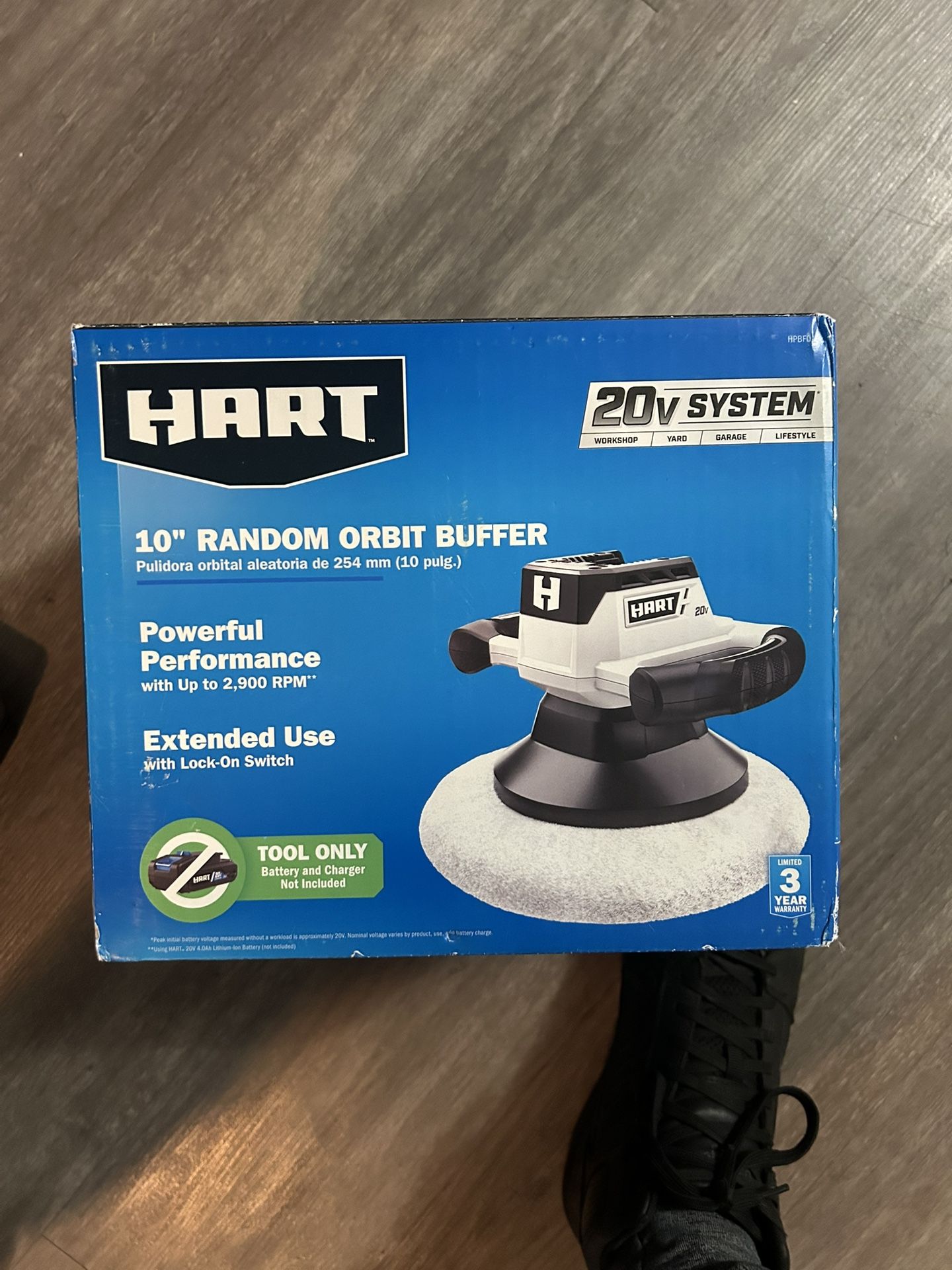 Hart 10’ Orbital Sander. Brand New Unopened. $35 