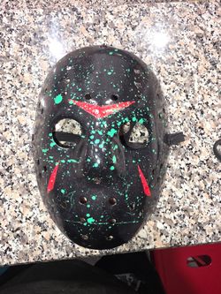 Jason Voorhees Hockey Mask Costume Prop