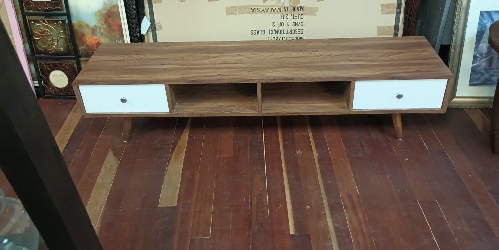 Modern 70' Entertainment Center TV Stand

