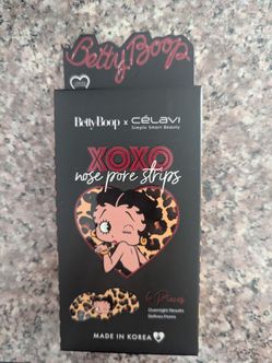 Betty Boop x Célavi XOXO Nose Pore Strips