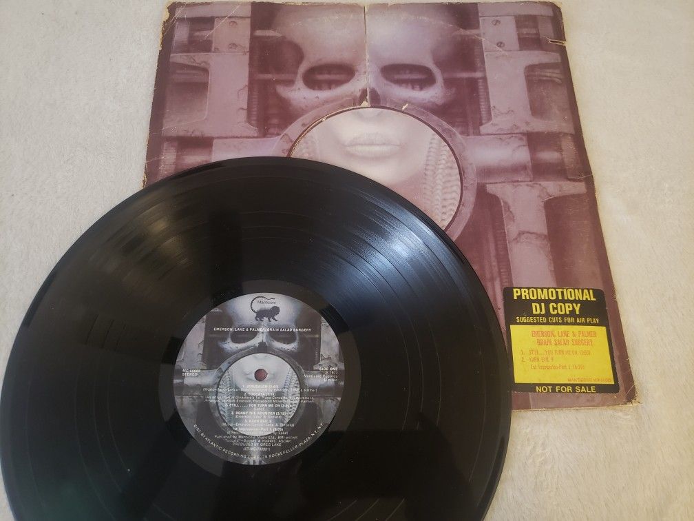 Emerson Lake & Palmer ELP - Brain Salad Surgery - Promotional LP Record