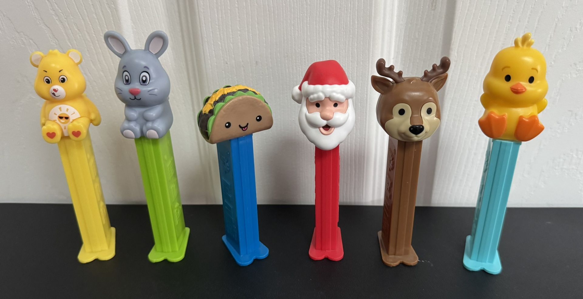 Mixed Lot of PEZ Dispensers Taco Care Bear etc $5 for All