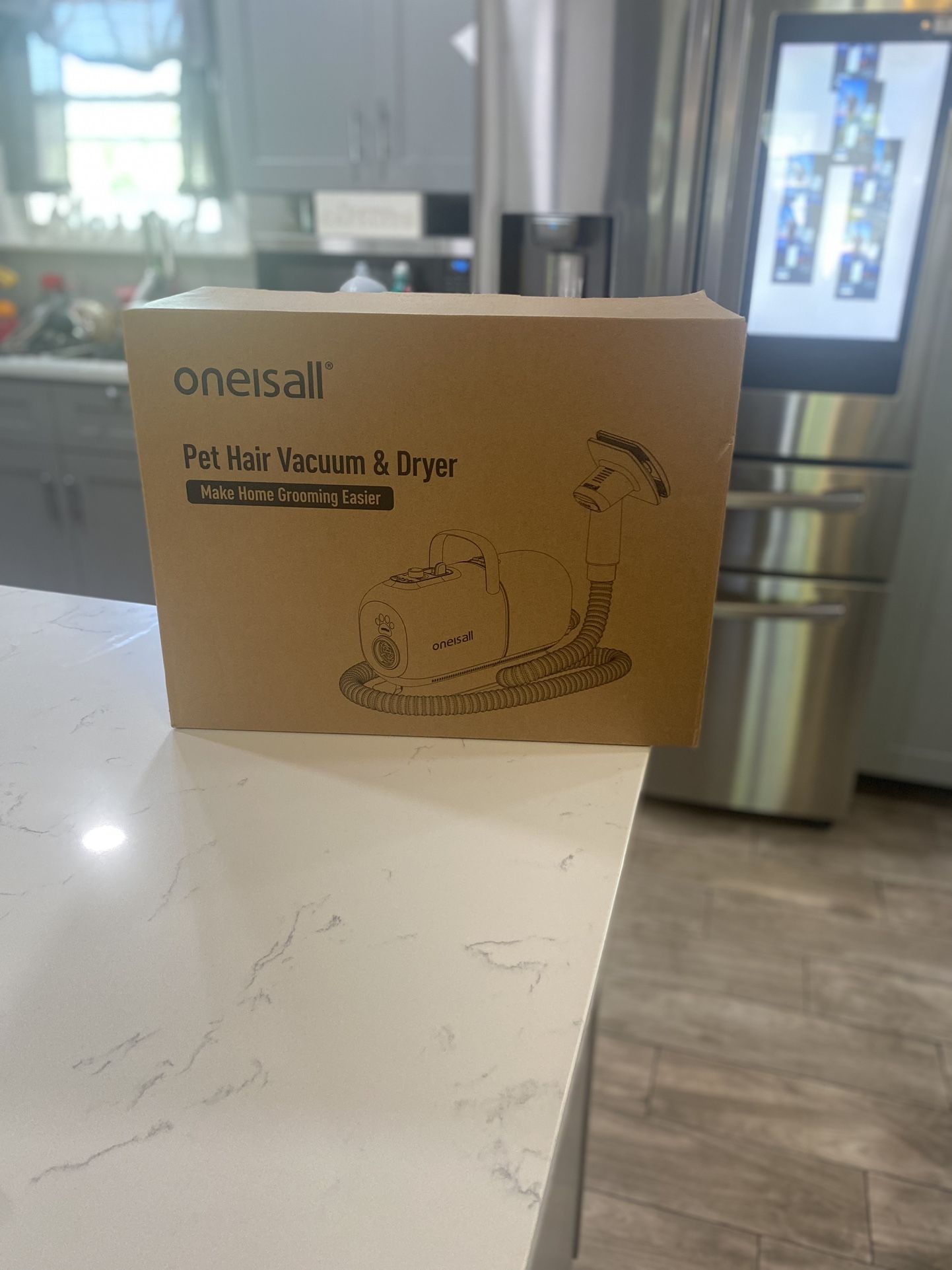 Oneisall Pet Hair Vacuum And Dryer New In Box 