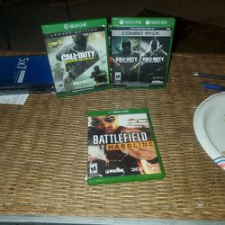 Call Of Duty & Battlefield Hardline For Xbox One