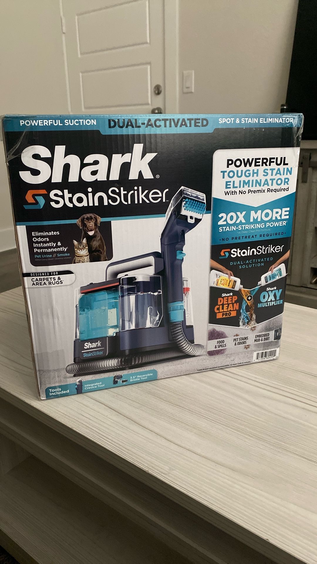 Brand new SHARK Stain Striker Carpet Cleaner
