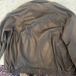 Bruno Magli Leather Jacket 