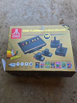 Atari Flashback 8 Gold Deluxe HD – 120 Built-In Games – Complete in Box