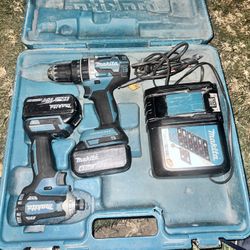Mikita Impact Drill Kit