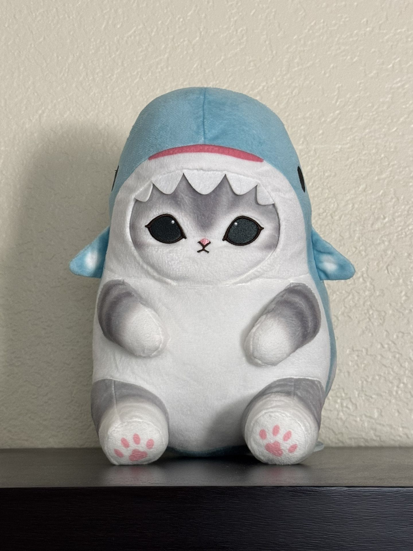 Mofusand shark plushie 11in