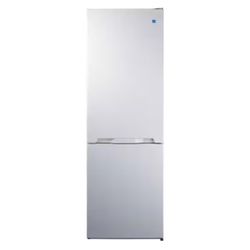 Summit Appliance 24 in. 11.7 cu. ft. Bottom Freezer Refrigerator in White, Energy star