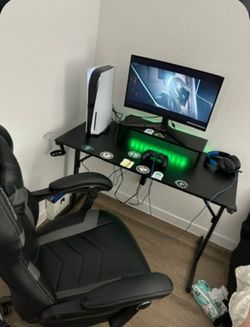 PS5 plus gaming set up