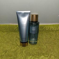 Victoria Secret Lotion 8.oz/ Mist 8.4oz Aqua Kiss