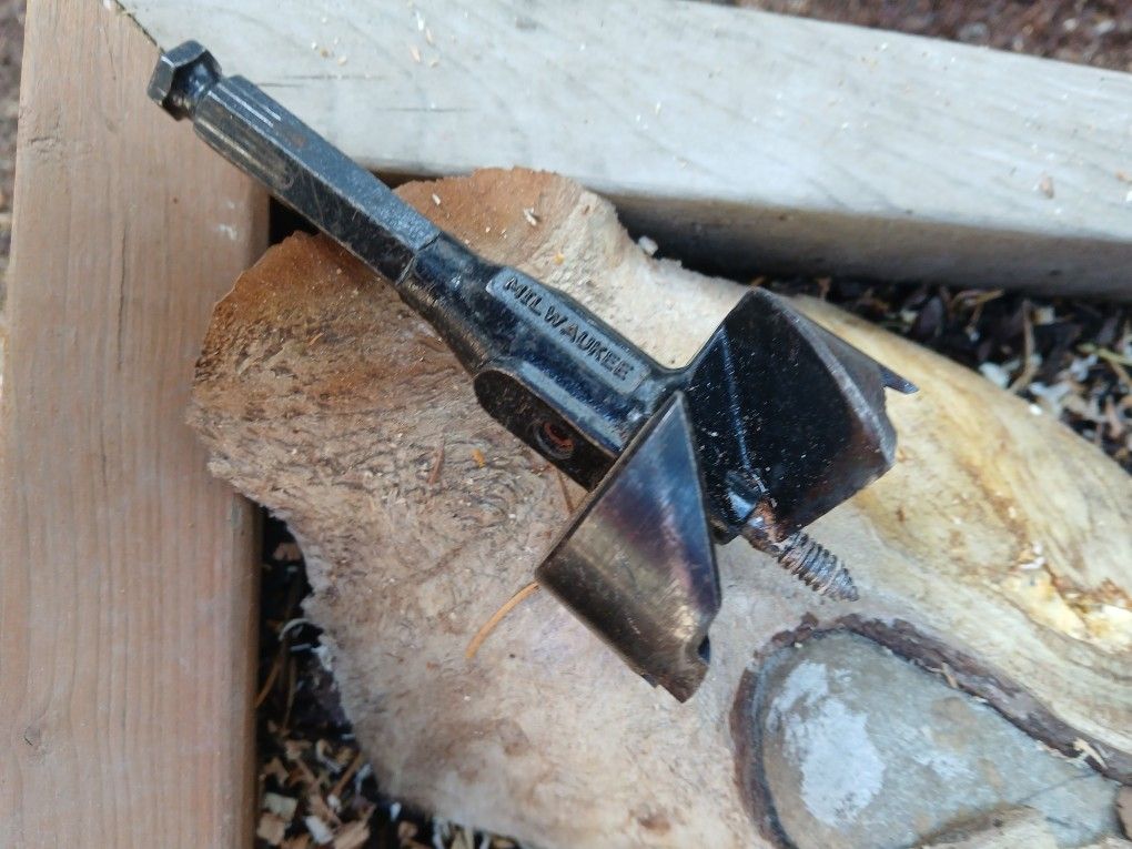 Milwaukee Self Feed Hole Hawg Drill Bit