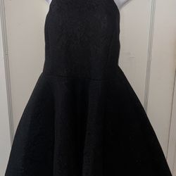 Plus Size Black Prom Dress 