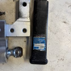 14" HITCH EXTENDER - BIKE RACK EXTENSION - TOWBAR ADAPTOR HITCH TOW BAR CAR 4WD