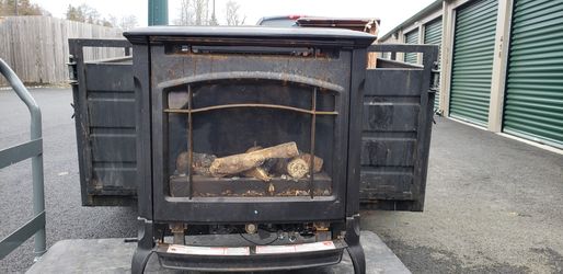 Propane fire place