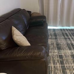 Genuine Leather Sofa 