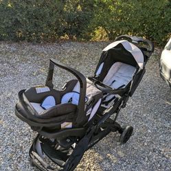 Baby Trend Sit N' Stand Double Stroller 2.0 DLX
