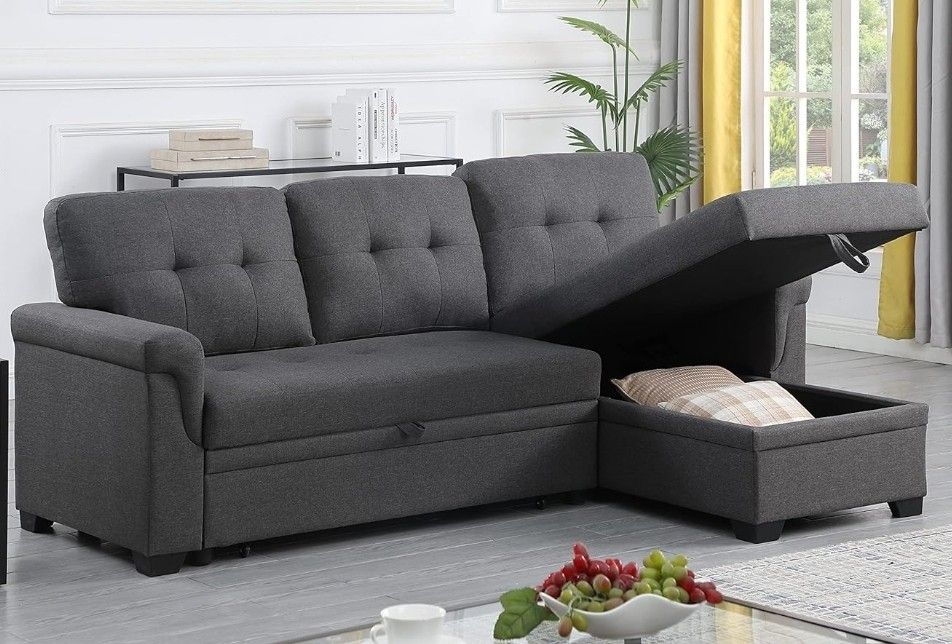 Lucca Reversible Sleeper Sofa