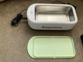 Angseen Ultrasonic Cleaning Machine GS350 – 640ml Jewelry & Eyeglass Cleaner