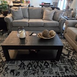 4 PC Livingroom Set-Gray