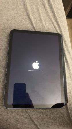 Blue iPad