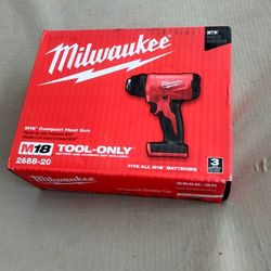 Milwaukee M18 Heat Gun Tool Only New