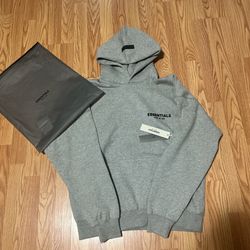 Dark Oak Grey Essential Hoodie