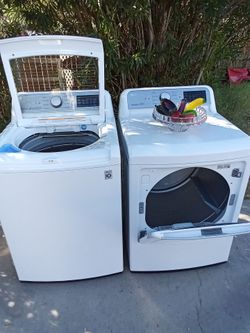 LG washer and dryer heavy duty