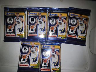 2024-25 Panini Donruss Basketball 15-Card Per Pack  - Lot of 6 -  Factory Sealed