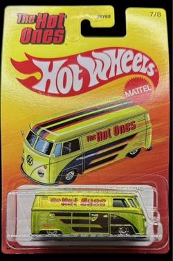 🔥 2025 HOT WHEELS THE HOT ONES CHASE GOLD VOLKSWAGEN T1 PANEL BUS COMBI 7/8 🔥