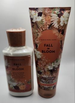 Bath & Body Works Bundle ~ FALL IN BLOOM ~ Shea Butter & Hyaluronic Acid NEW!!