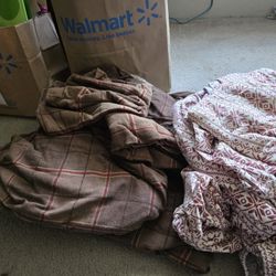 2 Pairs Queen Size Flannel Sheets