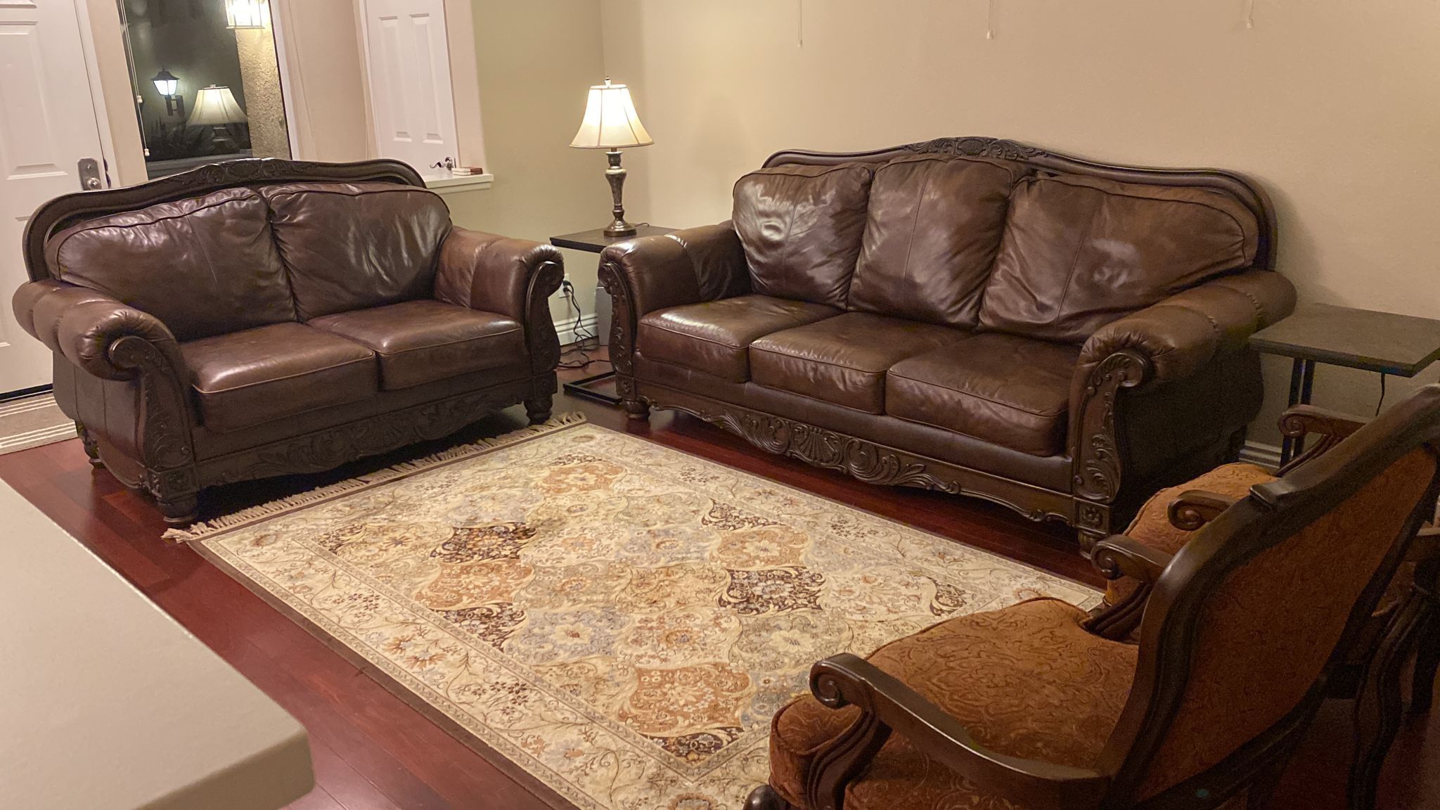Ashley, North Shore Sofa, Dark Brown