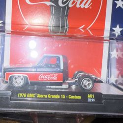 M2 Machines 1976 GMC Sierra Grande 15 Custom Coca Cola