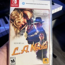L.A. Noire (Nintendo Switch) Complete In Box 