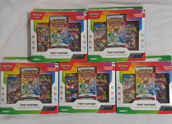 Pokemon First Partners Illustration series 1