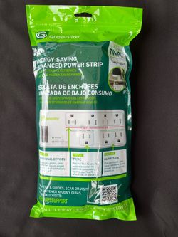 Greenlite Energy-Saving Advanced Power Strip