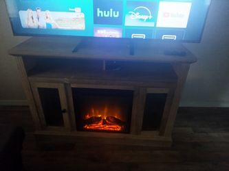 Fire Place Heater TV Stand