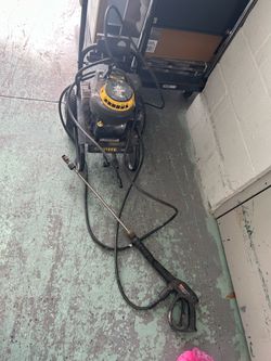 Pressure washer used