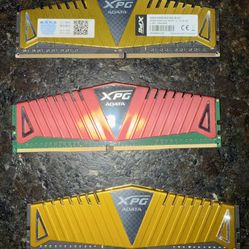 24 Gigs (3x8) DDR4 RAM