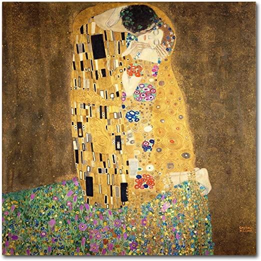 “Kiss”- By gustav klimt-FREE